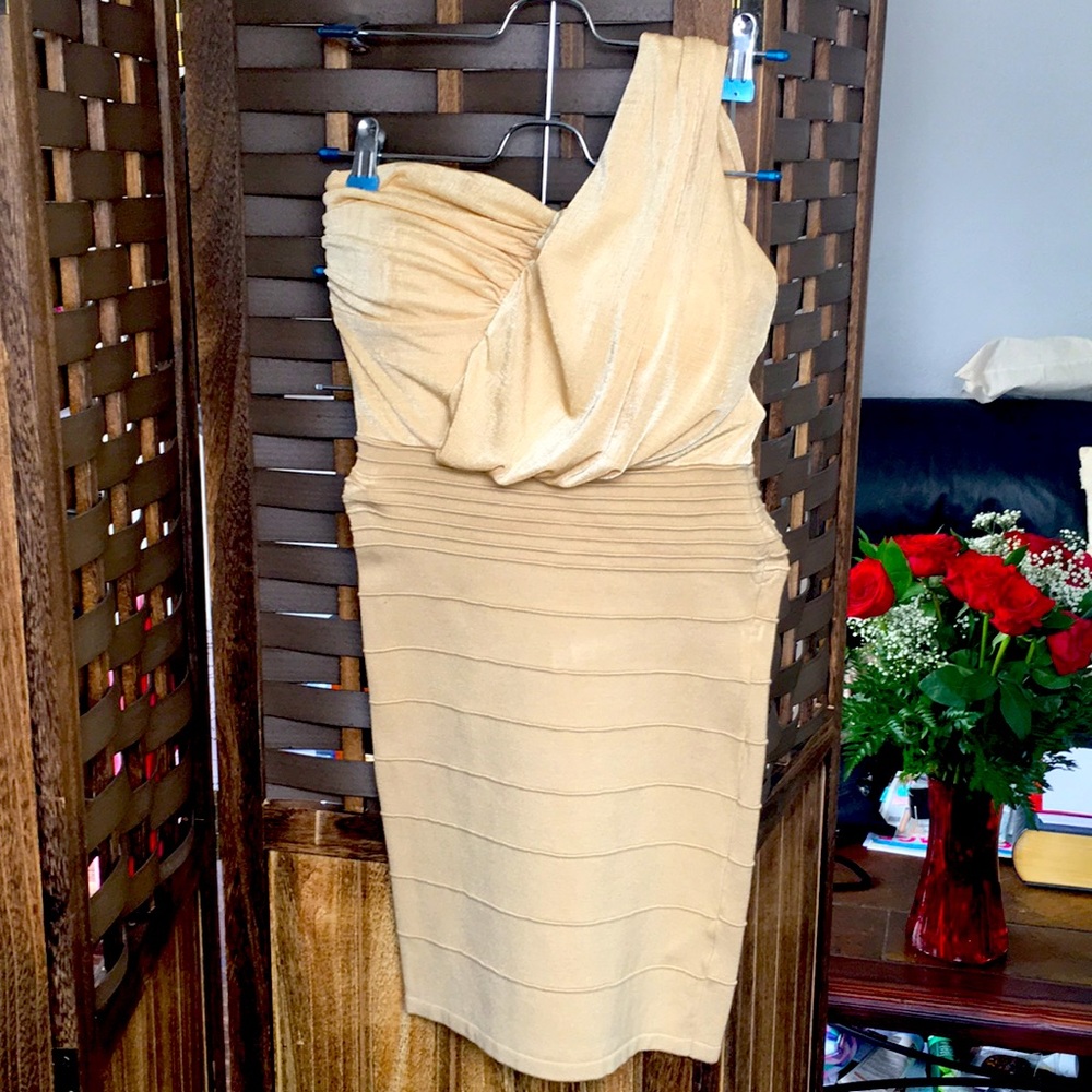 Small Gold Dress